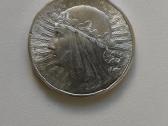 Moneta 10 Zlotų Original 1932 m. Sidabras Unc . Žr - nuotraukos Nr. 7
