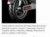 Elektrinis paspirtukas Cityway 350w naudotas - nuotraukos Nr. 7