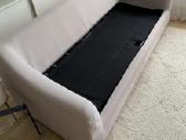 Sofa-lova su pūkinėmis pagalvėmis - nuotraukos Nr. 3