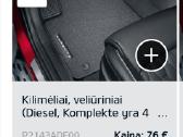 Originalūs Kia Sorento kilimėliai - nuotraukos Nr. 4