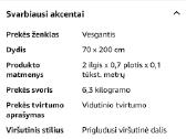 Vesgantti,3-1 sulankstomas čiužinys 70*200*10 - nuotraukos Nr. 8