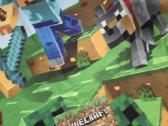 Naujas Mojang Minecraft flisinis pledas 130x170 - nuotraukos Nr. 4
