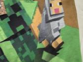 Naujas Mojang Minecraft flisinis pledas 130x170 - nuotraukos Nr. 5