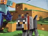 Naujas Mojang Minecraft flisinis pledas 130x170 - nuotraukos Nr. 13