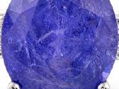 Žiedas su 6,23 ct tanzanitu ir briliantais - nuotraukos Nr. 3