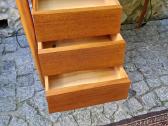 Vintažinis mid century tikmedžio darbo stalas - nuotraukos Nr. 7