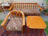 Vintažinis mid century svetainės komplektas - nuotraukos Nr. 12