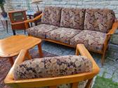 Vintažinis mid century svetainės komplektas - nuotraukos Nr. 23