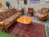 Vintažinis mid century svetainės komplektas - nuotraukos Nr. 33