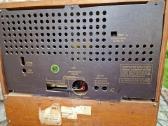 Vintažinė mid century tikmedžio radija su patefonu - nuotraukos Nr. 11