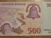 Parduodami 500lt Aa serija - nuotraukos Nr. 2