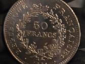 Prancūzija 50 frankų 1978. Unc. Sidabras. - nuotraukos Nr. 5