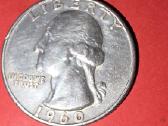 JAV ketvirtis dolerio 1960 D,sidabras 0,900 - nuotraukos Nr. 2