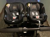 Bugaboo Donkey Twins vežimėlis + autokėdutės - nuotraukos Nr. 5
