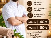 Profesionalus masažas Vilniuje Nuo 40 € - nuotraukos Nr. 3