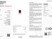 585 aukso žiedas – 7,29 ct natūralus rubinas - nuotraukos Nr. 7
