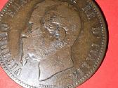 Italija 10 certezimų 1863 - nuotraukos Nr. 2