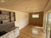 Medinis Sodo Namelis 22 m² + 15,6 m² dengta terasa - nuotraukos Nr. 7