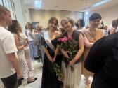 Elegantiška juoda korsetinė suknelė - nuotraukos Nr. 2