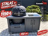 Kamado stalas Kamado kepsninė grilius - nuotraukos Nr. 2
