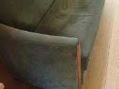 Geros būklės žalia veliūrinė sofa-lova - nuotraukos Nr. 2