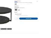 Ikea Frötorp kavos staliukas - nuotraukos Nr. 2