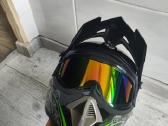 Nauji Vaikiški Motokrosinio tipo šalmai + akiniai - nuotraukos Nr. 6