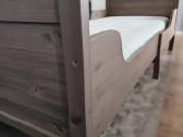 Ikea lova Sundvik su čiužiniu reguliuojama 80x200 - nuotraukos Nr. 3