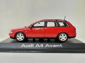 Audi A4 Avant B5 1995 raudona 1:43 Minichamps - nuotraukos Nr. 3