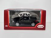 Audi TT Roadster Typ 8n 1999 juoda 1:43 Wemi - nuotraukos Nr. 2