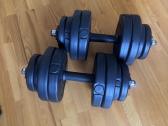 Hanteliai 30 kg (2*15) - nuotraukos Nr. 2