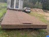 Modulinis pontoninis namelis / pirtis + terasa - nuotraukos Nr. 6