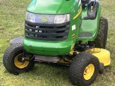 Sodo traktoriukas John Deere L105 - nuotraukos Nr. 2