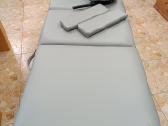 Mažai naudotas sulankstomas masažo stalas, pilkas - nuotraukos Nr. 2
