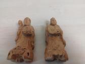 Japonų Shichifukujin medinės skulptūrėlės - nuotraukos Nr. 13