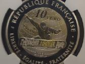 10 Euro Prancūzija 2013 m. Sochi Olympics. Ngc - nuotraukos Nr. 6