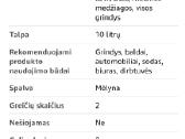 Akumuliatorinis sauso slapio valymo siurblys - nuotraukos Nr. 6