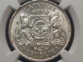 2 latai, Latvija (1926 m.) (Ngc Ms 63) - nuotraukos Nr. 5