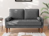 Vesgantti dvivietė mini sofa,121cm - nuotraukos Nr. 2