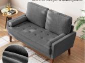 Vesgantti dvivietė mini sofa,121cm - nuotraukos Nr. 4