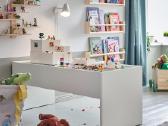 Ikea Dundra vaikiškas žaidimų stalas su stalčiumi - nuotraukos Nr. 3