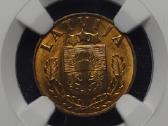 1 santimas, Latvija (1939 m.) (Ngc Ms 64 Rb) - nuotraukos Nr. 3