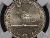 3 Reichsmarkės, 1930 D, Ngc Ms63 - nuotraukos Nr. 4