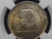 3 Reichsmarkės, 1929 m. Konstitucija. Ngc Ms 63 - nuotraukos Nr. 2