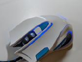 Balta Gaming stiliaus Usb pelė - nuotraukos Nr. 3