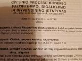 Knyga "Civilinio proceso kodeksas" 2008m. - nuotraukos Nr. 2