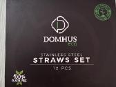Domhus Eco Premium nerūdijančio plieno šiaudeliai - nuotraukos Nr. 4
