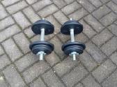 10+10 kg.metaliniai geri hanteliai keičiamo svorio - nuotraukos Nr. 3