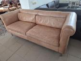 Išskirtinė natūralios odos sofa. - nuotraukos Nr. 3