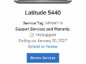 Dell latitude 5440 i5(13)/16gb/512gb SSD - nuotraukos Nr. 4